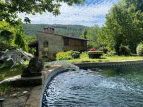 Casa Rural Jardín del Río Paraíso privado lugar de ensueño